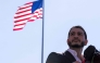 Michigan Democratic Senate primary winner Abdul El-Sayed speaks during a press conference in front of the Spirit of Detroit statue on August 05, 2026 in Detroit, Michigan. (Photo by Finn Gomez / GETTY IMAGES NORTH AMERICA / Getty Images via AFP)