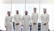 Qatar's delegation participating in the competition.