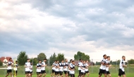 Al Sailiya players during a training session in Radkersburg, Austria.