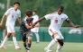 Action during the match between Qatar U-20 team and Austria's Kapfenberger.