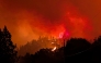 FILE PHOTO: This handout photo taken on August 7, 2026, and released on August 8 by the BC Wildlife Service shows the Bald Range wildfire near Summerland in Canada's western British Columbia province.(Photo by Handout / BC Wildfire Service / AFP) / 