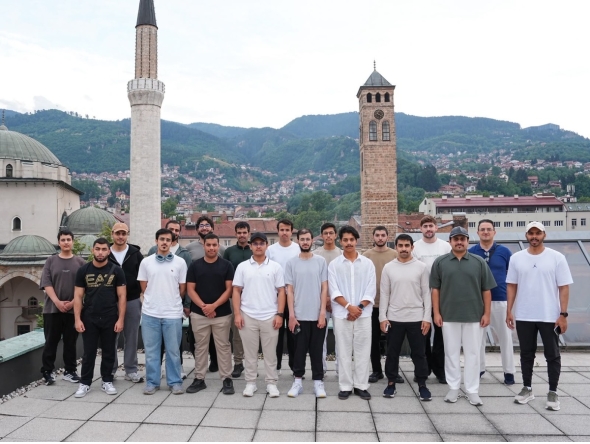Students during the academic and cultural trip to Bosnia and Herzegovina.