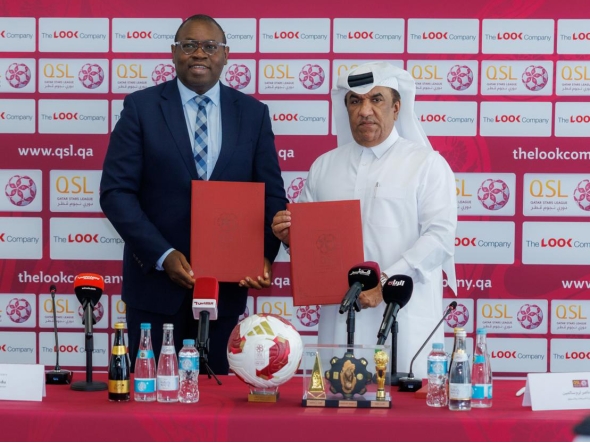 QSL Sales and Marketing Director Nasser Laram Salmeen and The Look Company Sales and Marketing Director Osita Nwandu signed the agreement.