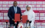 QSL Sales and Marketing Director Nasser Laram Salmeen and The Look Company Sales and Marketing Director Osita Nwandu signed the agreement.
