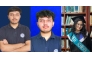FROM LEFT: Muhammad Abdullah, Mohammad Abdur Rehman and Eshal Ali
