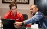 Dr. Jessica Miranda with AFC and QFA Referees Committees chairman Hani Taleb Ballan.
