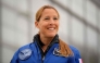 (FILES) French ESA astronaut Sophie Adenot addresses a press conference and plants a tree at the European Space Agency (ESA) in Cologne, western Germany on January 5, 2026.  (Photo by Pau BARRENA / AFP)