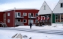 Greenlandic flags fixed on a building in Nuuk, Greenland. AFP file photo.