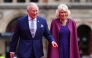 Britain's King Charles III (L) and Britain's Queen Camilla arrive to attend the King's Trust 50th anniversary celebration at the Royal Albert Hall in London on May 11, 2026. Photo by Aaron Chown / POOL / AFP