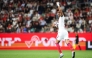 PSG's Spanish forward #09 Ferran Torres celebrates after scoring his team first goal during the French L1 football match between Stade Rennais FC and Paris Saint-Germain (PSG) at the Roazhon Park stadium in Rennes, western France on August 23, 2026. (Photo by ALAIN JOCARD / AFP)