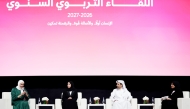 Panellists during the session held at QNCC yesterday. Pic: Salim Matramkot/The Peninsula