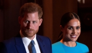 Britain's Prince Harry, Duke of Sussex (L), and Meghan, Duchess of Sussex leave after attending the Endeavour Fund Awards at Mansion House in London on March 5, 2020. Photo by JUSTIN TALLIS / AFP
