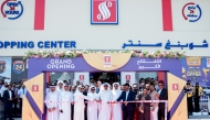 Chairman of Safari Group of Companies Hamad Dhafer Abdul Hadi Al Ahbabi along with others inaugurating the outlet.
