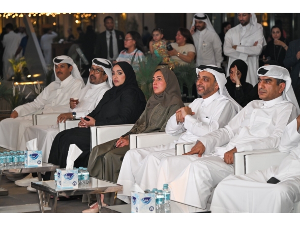 Officials attending a back-to school activity as part of the programme.