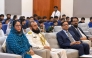 Defence Attaché, Embassy of Pakistan to Qatar Commodore Sher Wali Khan and PISQ Principal Ch Muhammad Afzal with officials and guests during the event.