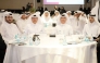 Undersecretary of the Ministry of Education and Higher Education Dr. Ibrahim bin Saleh Al Nuaimi with other officials during the meeting.