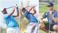 Ali Al Shahrani (left), Saleh Al Kaabi (centre) and Daniil Sokolov will represent Qatar in the men’s individual and team competitions.