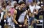 Ben Shelton of the United States celebrates after defeating Carlos Alcaraz of Spain during their Men's Singles Quarterfinal match on Day Ten of the 2026 US Open at USTA Billie Jean King National Tennis Center on September 08, 2026 in the Flushing neighborhood of the Queens borough of New York City. Matthew Stockman/Getty Images/AFP 
