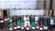 Commercial Bank officials with Young Bankers Programme participants during the event.