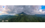 A panoramic drone photo taken on Sept. 10, 2026 shows a view of the Wuzhishan section of the Hainan Tropical Rainforest National Park in south China's Hainan Province. (Xinhua/Pu Xiaoxu)
