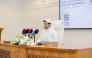 ACTA Official Spokesperson Abdul Wahab Al Kuwari speaking at the conference.
