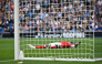 Arsenal's English midfielder #07 Bukayo Saka reacts after failing to score during the English Premier League football match between Brighton and Hove Albion and Arsenal at the American Express Community Stadium in Brighton, southern England on September 19, 2026. (Photo by Glyn KIRK / AFP)