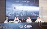 President of Aqarat, Mohammed bin Hassan Al Malki; Chief Commercial Officer at Informa Tharawat, Wouter Molman; CEO of Qatari Diar, Hamad bin Talal Al Thani; and CEO of Barwa Real Estate Group, Eng. Ahmed Mohamed Al-Tayeb during the press conference yesterday.