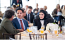 Chairman of Qatar Fund for Development H E Sheikh Thani bin Hamad bin Khalifa Al-Thani; Minister of State for International Cooperation at the Ministry of Foreign Affairs H E Dr. Maryam bint Ali bin Nasser Al-Misnad and other officials during the event.  
