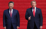 U.S. President Donald Trump (R) and President of China Xi Jinping (L) arrive for a tour of the National Archives Museum on September 25, 2026 in Washington, DC. (Photo by WIN MCNAMEE / GETTY IMAGES NORTH AMERICA / Getty Images via AFP)