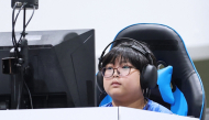 Japan's Yuki Kurihara competes in the Puyo Puyo Champions final of the eSports event during the 2026 Asian Games at the Aichi Sky Expo in Tokoname on September 26, 2026. (Photo by JIJI PRESS / AFP) 