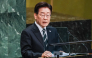President of South Korea Lee Jae Myung speaks during the 81st session of the United Nations (U.N.) General Assembly at U.N. Headquarters on September 22, 2026 in New York City. Photo by RYAN MURPHY / GETTY IMAGES NORTH AMERICA / GETTY IMAGES VIA AFP