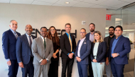 Invest Qatar officials during the recently concluded roadshow in the US.