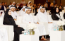 Chairman of Qatar Tourism H E Saad bin Ali Al Kharji (second left) and other dignitaries at the event yesterday.