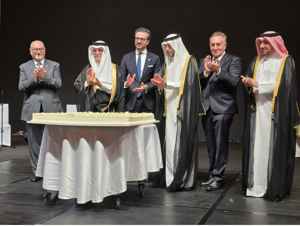 Minister of Public Health H E Mansoor bin Ebrahim bin Saad Al Mahmoud with Minister of State and President of Qatar National Library H E Dr Hamad bin Abdulaziz Al Kawari, Ambassador of Spain to Qatar H E Dr. Alvaro Renedo Zalba, Director of the Protocol Department at the Ministry of Foreign Affairs H E Ambassador Ibrahim Yousif Abdullah Fakhro and other dignitaries at the event. PIC: Victor Bolorunduro / The Peninsula