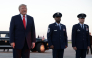 US President Donald Trump talks with members of the media after landing at Youngstown Air Reserve Station on October 12, 2026 in Vienna, Ohio. Alex Wong/Getty Images/AFP
