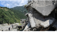 Nepal suffered one of the worst disasters in its history on August 26, when a mountain collapse near the China border triggered catastrophic floods that killed more than 1,400 people and left over 5,000 missing © PRAKASH MATHEMA / AFP