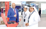 QC Chairman Sheikh Khalifa bin Jassim Al Thani with Secretary-General of the Federation of GCC Chambers Saleh bin Hamad Al Sharqi touring the Milipol Qatar 2026