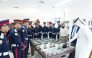 Officials and participants during the visit programme.