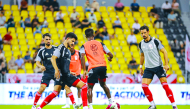 Al Shamal players during a training session.