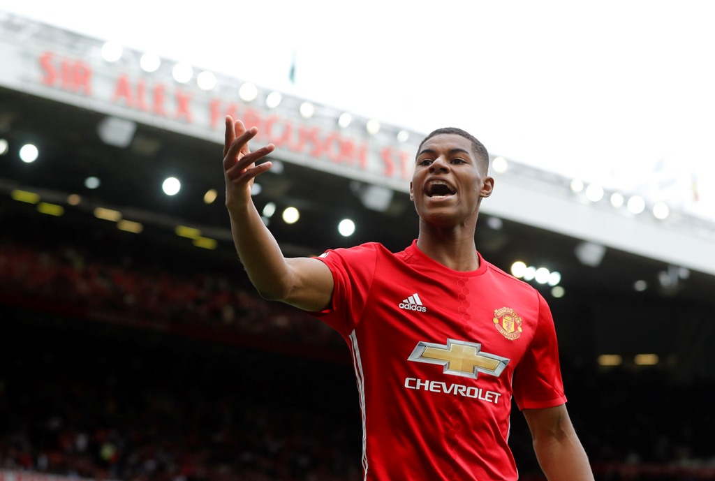 Manchester United's Marcus Rashford. Reuters / Carl Recine