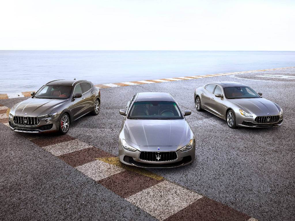 Maserati Levante, Ghibli and Quattroporte