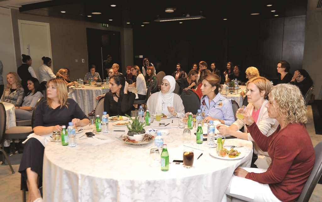Audience at the seminar on health organised by Qatar Professional Women’s Network in Doha. Pic: Abdul Basit / The Peninsula