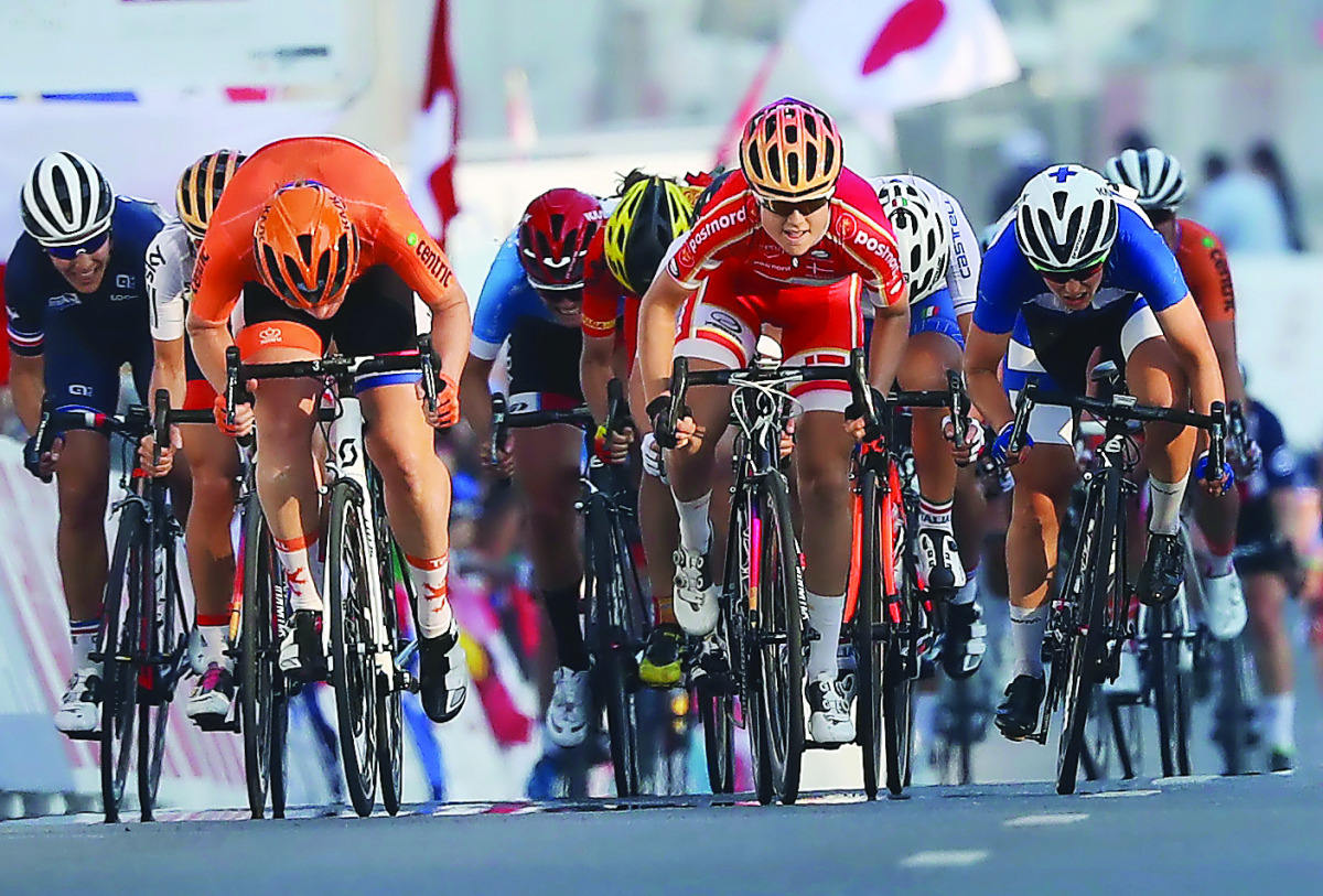 Danish prodigy comes from behind to spoil Dutch star Kirsten Wild’s birthday party