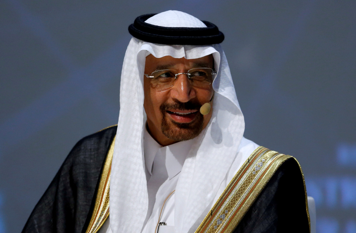 Saudi Arabia's Energy Minister Khalid al-Falih talks during the 23rd World Energy Congress in Istanbul, Turkey, October 10, 2016. (Reuters/Murad Sezer/File Photo)