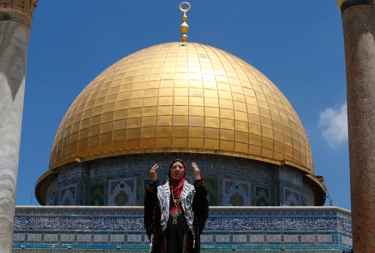 According to a text provided by Palestinian officials, the resolution adopted by UNESCO’s World Heritage Committee in Paris refers to the compound - revered by Jews as Temple Mount and by Muslims as the Haram al-Sharif (Noble Sanctuary) - only as a “Musli