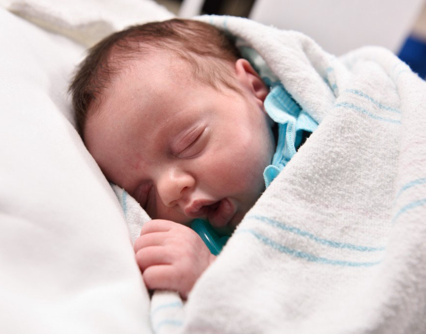 Lynlee Hope Boemer underwent surgery before she was born to remove a tumor. (Paul Vincent Kuntz - Courtesy Texas Children's Hospital)