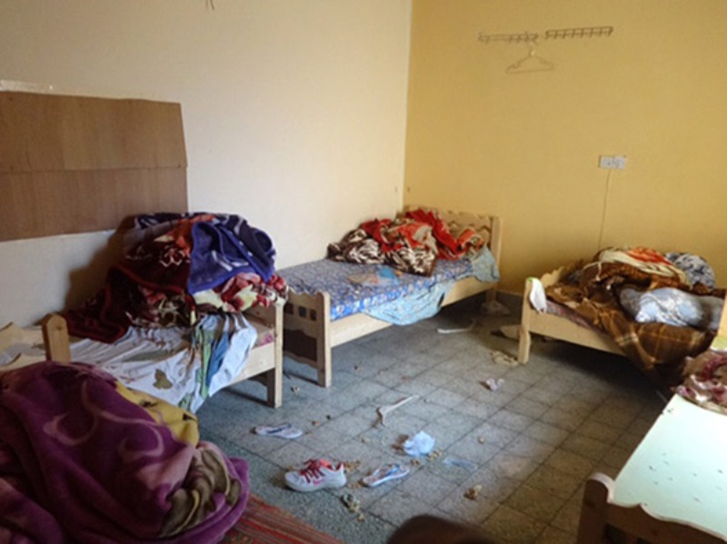 Seven students managed to hide under the beds in their house after Islamic State fighters broke in. Photo courtesy of Emad Matti