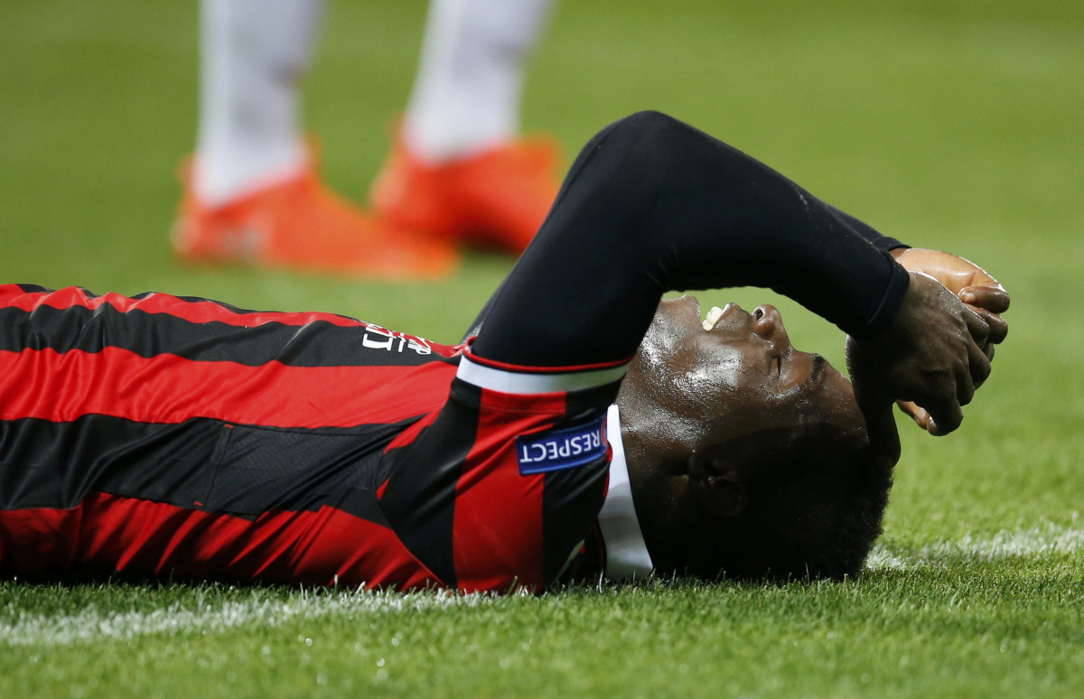  Mario Balotelli (Reuters/Jean-Paul Pelissier)