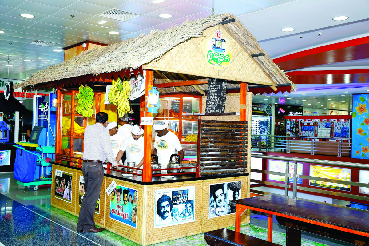 A traditional food outlet opened at the Safari Mall.