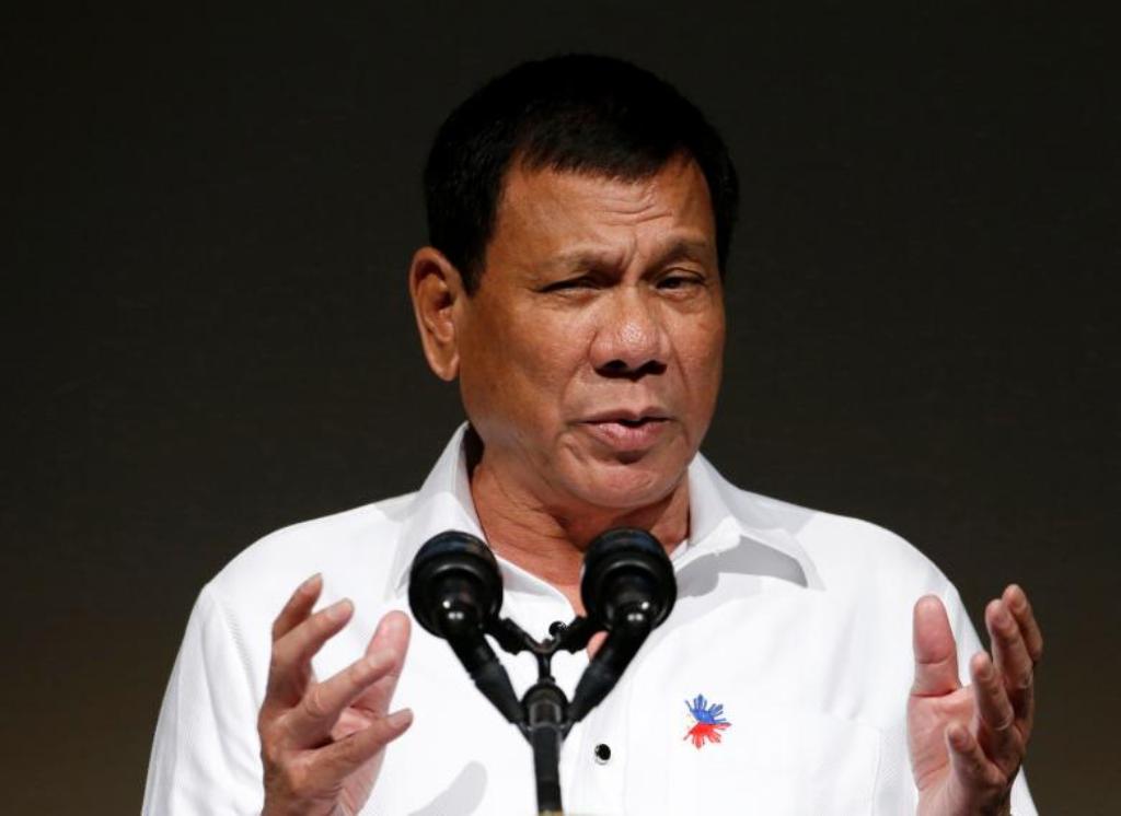 Philippine President Rodrigo Duterte attends Philippines Economic Forum in Tokyo, Japan October 26, 2016. REUTERS/Kim Kyung-Hoon